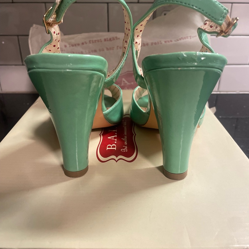 B.A.I.T. Seafoam Vanka Heels - Picture 5 of 8
